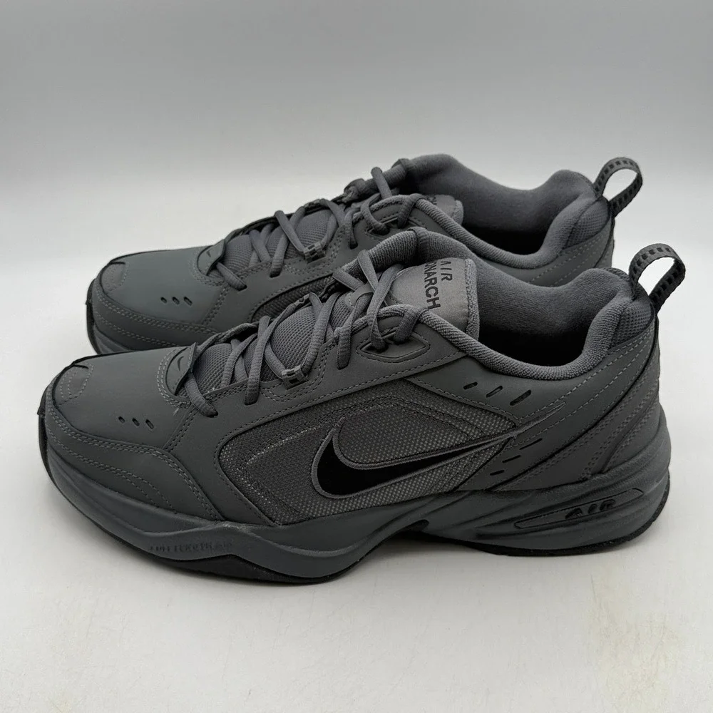Nike Air Monarch IV Shoes Men Size 11 Dark Grey Black Training 415445-020